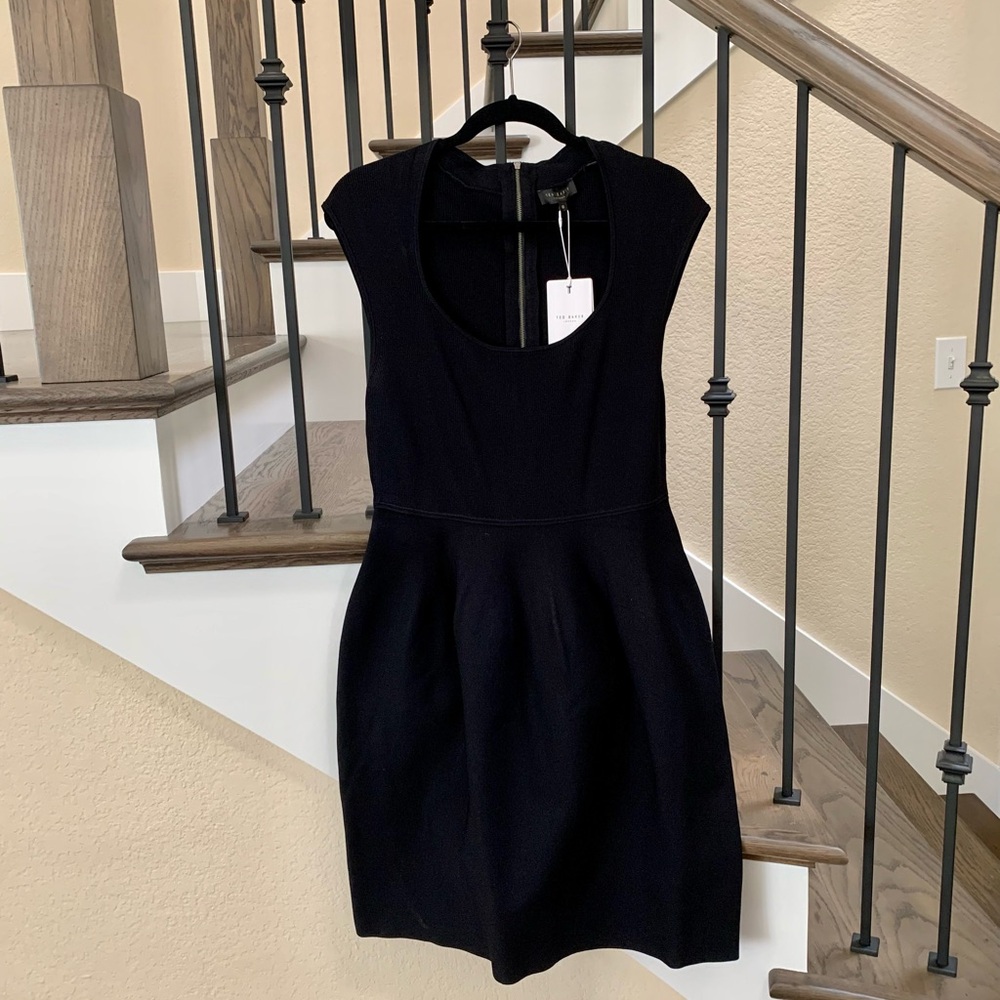 Ted Baker London Black Tulip Dress